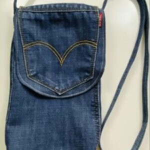 DENIM HAND BAG