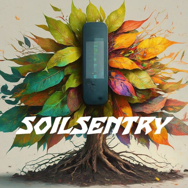 Soilsentry combines the idea of protection ("sentry") with soil, emphasizing its role in monitoring and safeguarding soil moisture.