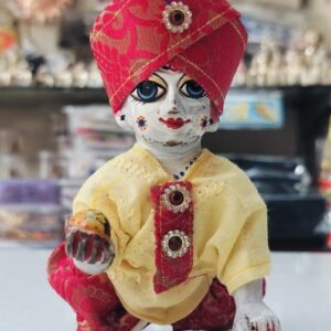 Handmade Laddu Gopal dhoti kurta set (Pack Of 5)