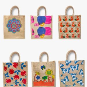 Beautiful handcrafted jute bags