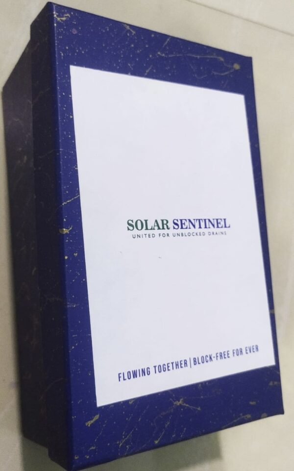 it is the box cover of the IoT device (Solar Sentinel