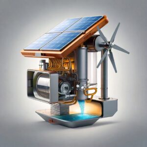 the multi functional energy box , an AI generated overview
