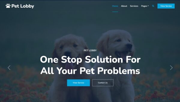 Pet Lobby Website