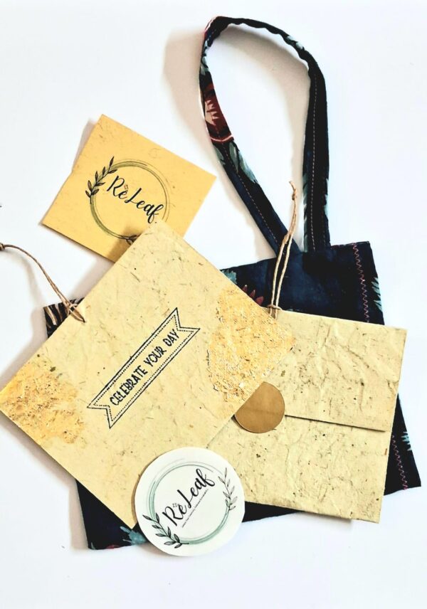 "Wrap Your Love in Nature: Handmade Paper Gift Envelopes!"