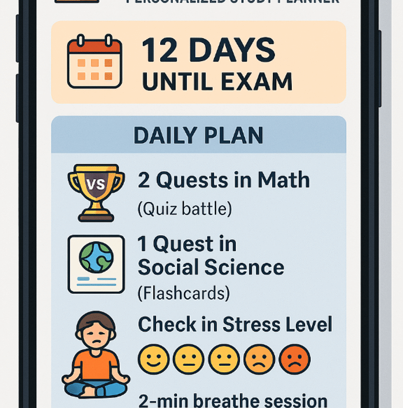 ZenLearn — Turning Exam Stress Into Success