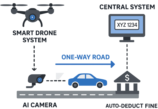AeroWatch Traffic AI – Autonomous Drone for Smart Traffic Enforcement