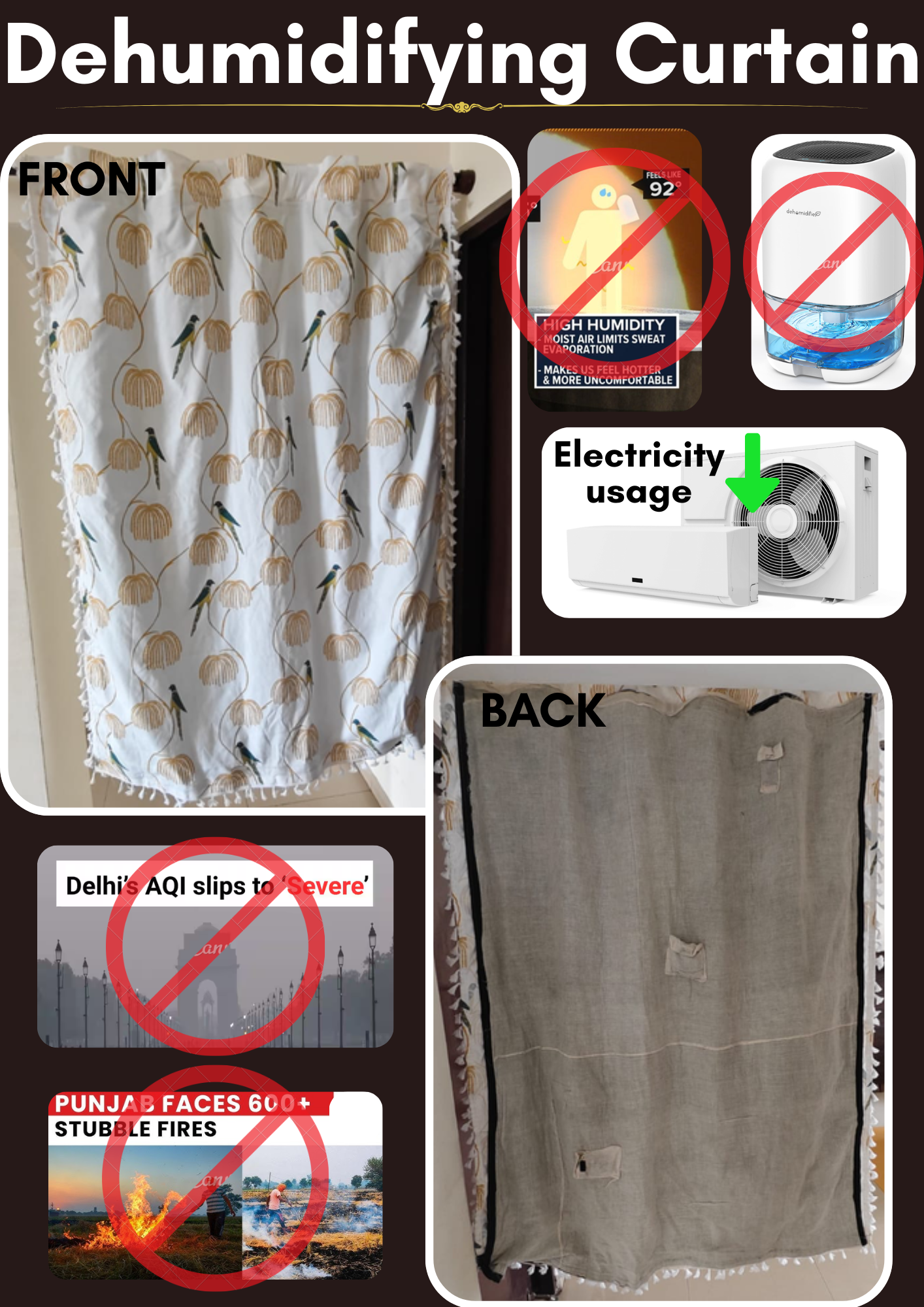 DEHUMIDIFYING CURTAIN