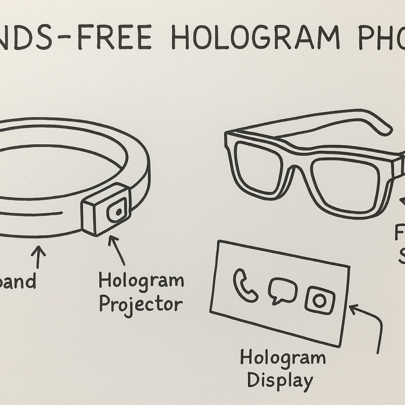 Next gen futurestic phone model ak01