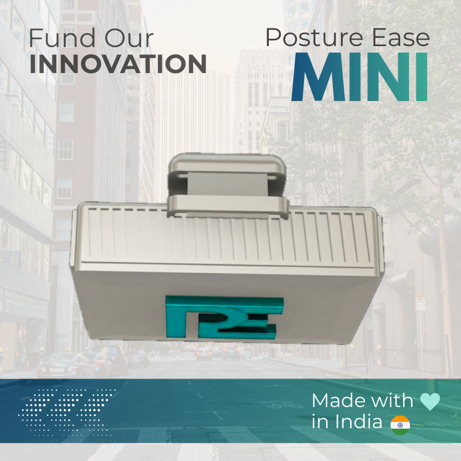 Fund Our Innovation | Posture Ease MINI: A Smart Affordable Posture Correction Wearable | UID: SYI99240 - Image 3