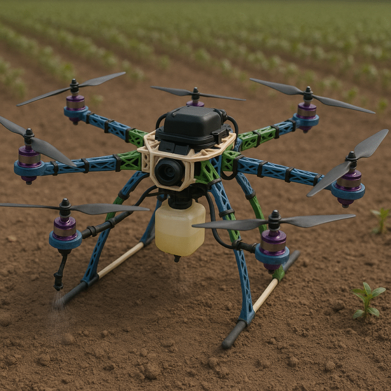 AeroFarmX โ The Smart Agriculture Drone for Sustainable Farming