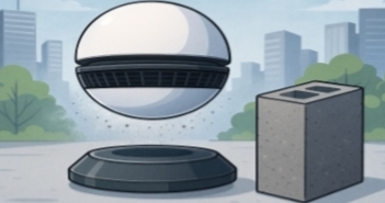 LEVITATING AIR PURIFIER