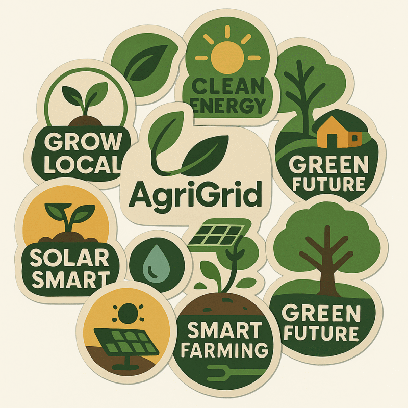 - AGRIGRID ECO STICKERS -