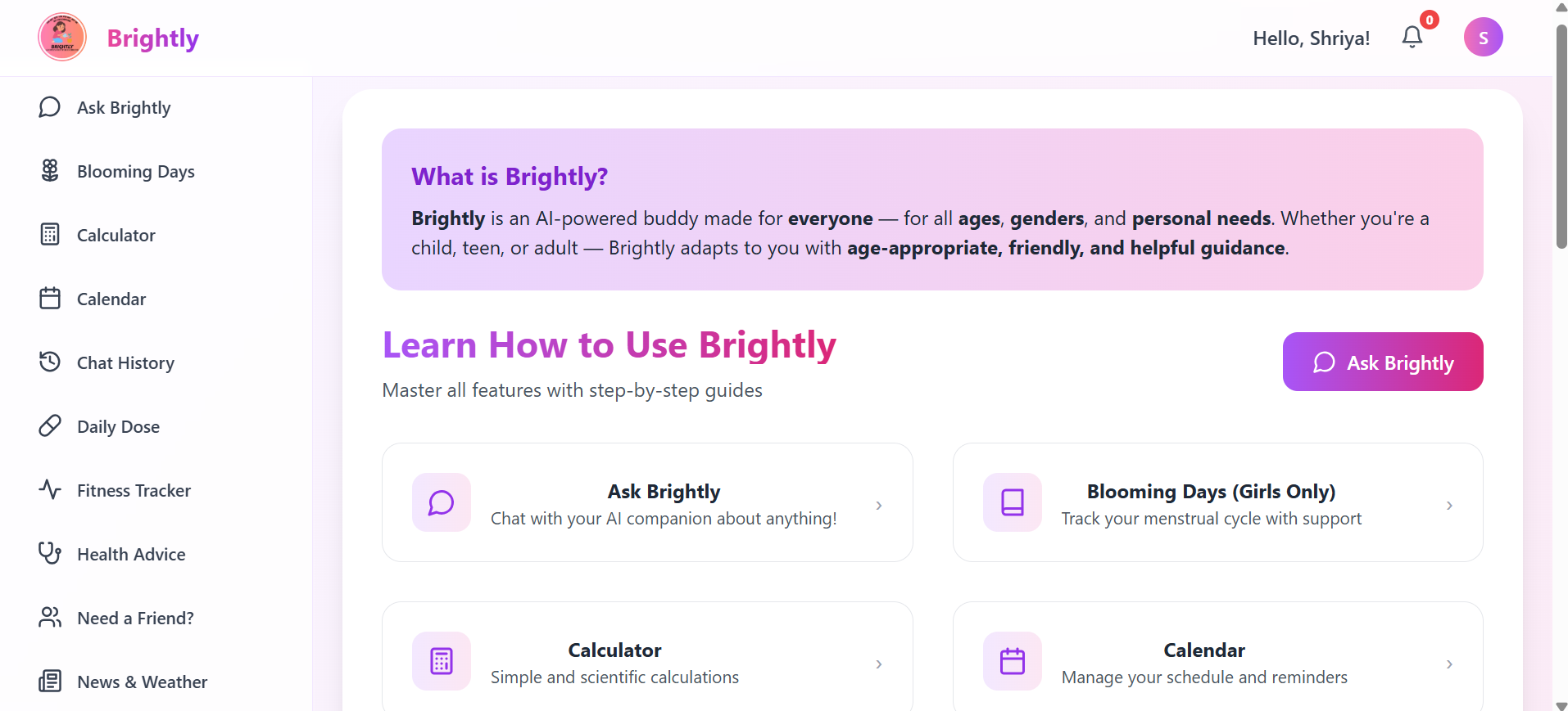 Brightly - AI Companion For Everyone - Image 4