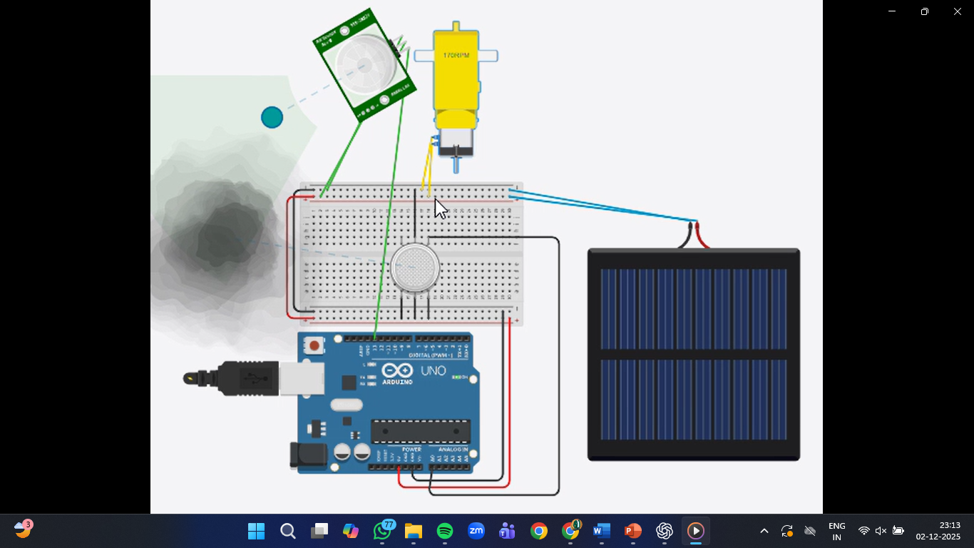 Swacch Shauchaalay Hardware design (original may have more sensors)
