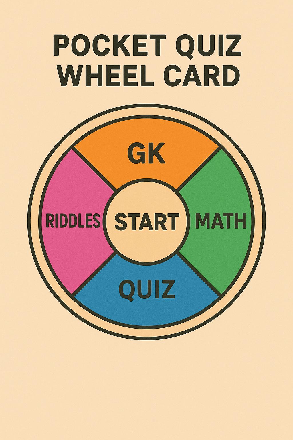 Pocket Quiz Wheel Card - Image 2
