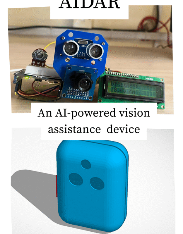 AIDAR-An AI Powered AI Vision assistance device