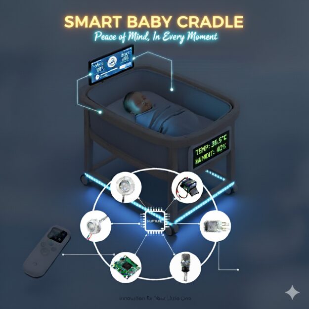 Smart baby cradle