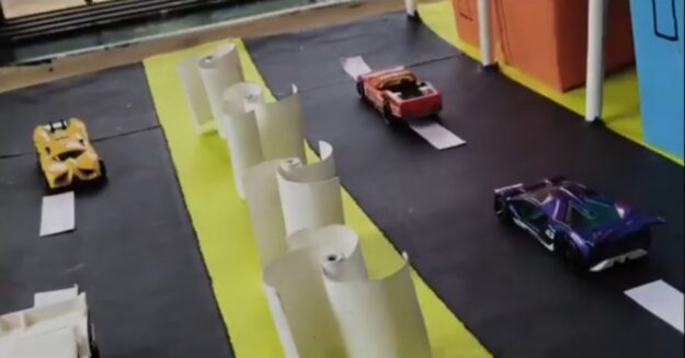 Electricity generation from highway wind pressure