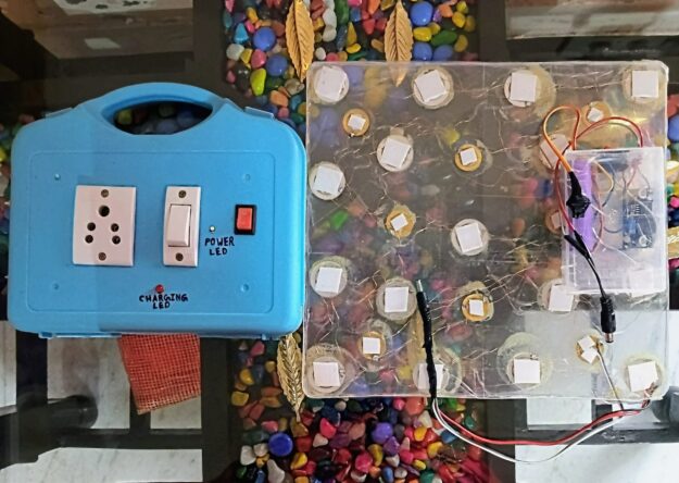 Step Charge: Generating power through footsteps