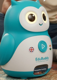 ​𝙴𝚍𝚞𝙱𝚞𝚍𝚍𝚢: 𝚂𝚌𝚛𝚎𝚎𝚗-𝙵𝚛𝚎𝚎 𝙱𝚒𝚕𝚒𝚗𝚐𝚞𝚊𝚕 𝙰𝙸 𝚃𝚞𝚝𝚘𝚛 𝚠𝚒𝚝𝚑 𝙿𝚑𝚢𝚜𝚒𝚌𝚊𝚕 𝚁𝚎𝚠𝚊𝚛𝚍𝚜 (𝙰𝚐𝚎𝚜 3-8)