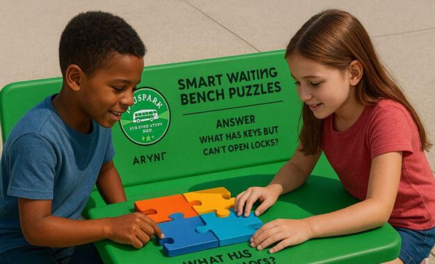 Smart Waiting Bench Puzzles