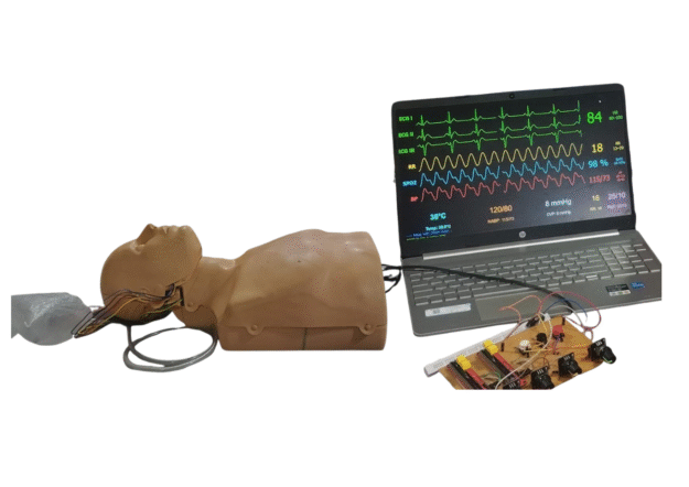 Sim Vital Multi Parameter & CPR Simulation Monitoring System