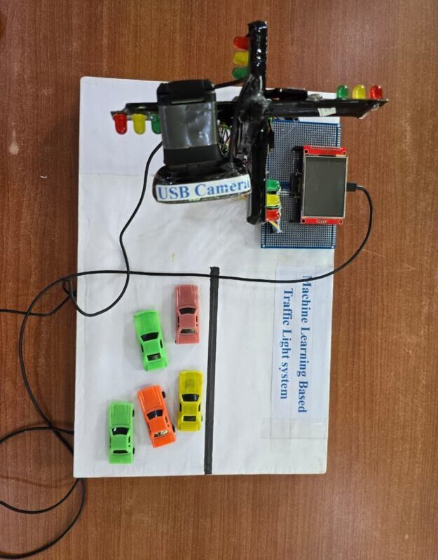 Machine Learning based traffic light system