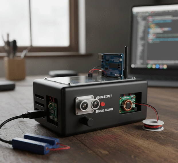 VEHICLE SIGNAL JAMMER