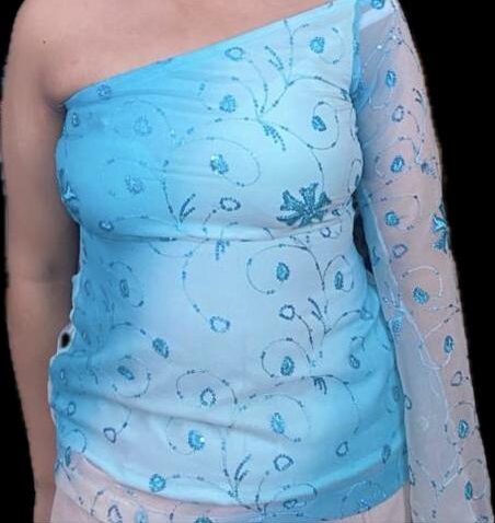 Desi one shoulder top