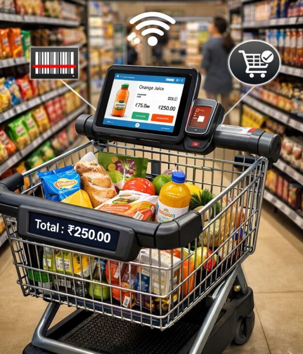 SMART SHOPPING TROLLEY SYSTEM